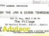 From The Jam, Simon Townshend,The Village, Dublin, 2013, Ticket