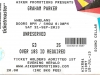 Graham Parker, Whelan's, Dublin, Ticket