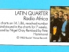 Latin Quarter, Radio Africa