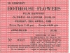 Hothouse Flowers, Olympic Ballroom, Dublin