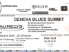 Geneva Blues Festival, 2005, Ticket