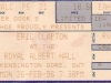 Eric Clapton,Royal Albert Hall, London