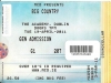 Big Country, The Academy, Dublin 2011,Ticket