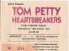Tom Petty & The Heartbreakers, The Point, Dublin, 1992,Ticket