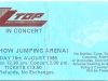 ZZ Top, RDS ,1985, Ticket