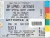 Def Leppard, Whitesnake , Dublin, 2009, Ticket