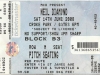 Neil Diamond,Croke Park, 2008, Ticket
