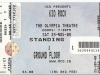 Kid Rock,The Olympia Theatre, 2008, Ticket