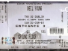 Neil Young, Tour 2009  @ O2 Dublin