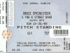 Bruce Springsteen & E Street Band,RDS Dublin