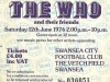 The Who @ Vetch Field, Swansea, 1976, The Who Ticket