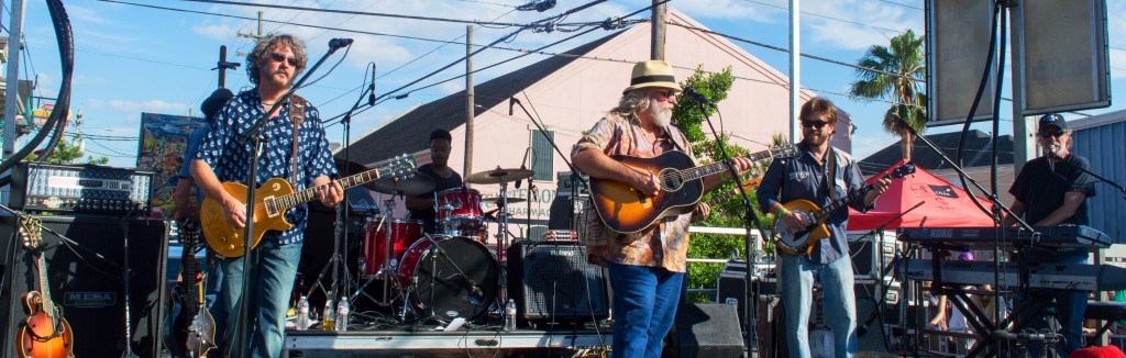 Leftover Salmon,Vince Herman,Bill Payne,Andy Thorn,Greg Garrison,Drew Emmit, Oak St Block Party, New Orleans